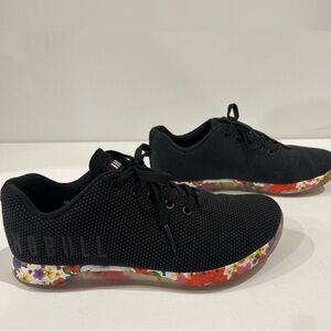 NOBULL Black Floral Sole Sneakers